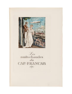 Hermine David, „Les Nuits chaudes du Cap français“ von Hugues Rebell, 1926, Farbradierung Privatsammlung, Bremen