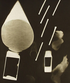 Man Ray, ohne Titel (Rayographie), 1922 | Silbergelatineabzug | © Christian Schad und Griffelkunst-Vereinigung Hamburg e. V. | ADAGP Man Ray Trust