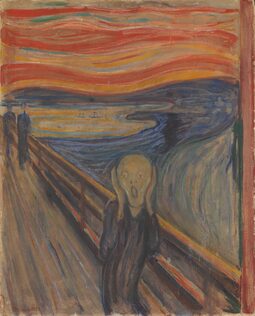 Der Schrei von Edvard Munch, Bild: Nationalmuseum Oslo, Høstland, Børre