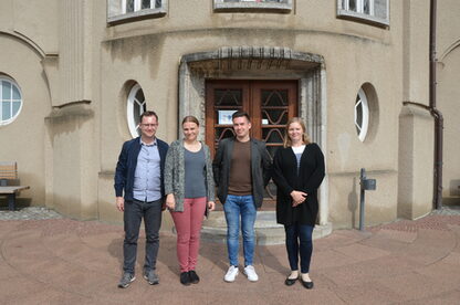 Besuch aus Lublin: Vier Kollegen aus der Verwaltung der polnischen Partnerstadt waren kürzlich in Delmenhorst zu Gast. | Bild: Winsemann