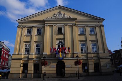 Das Rathaus von Delmenhorsts Partnerstadt Lublin. | Bild: Stadt