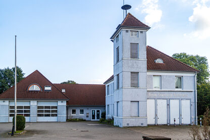 Vier Zimmer in der ehemaligen Feuerwache Hasbergen werden für Kriegsflüchtlinge hergerichtet. | Bild: Stadt