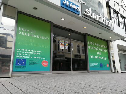 In der westlichen Innenstadt soll ein Pop-up-Store entstehen. | Bild: Stadt Delmenhorst