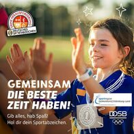 Sportabzeichen - stell dich der Herausforderung