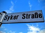 Schild Syker Straße