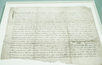 Mit dieser Urkunde verlieh der polnische König Władysław I. Ellenlang der Stadt Lublin am 15. August 1317 die Stadtrechte.