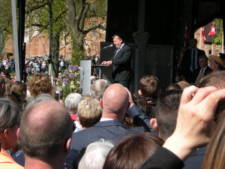 Jubiläumsansprache von Ministerpräsident Lars Løkke Rasmussen.