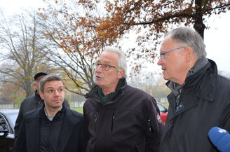 Ministerpräsident Stephan Weil zu Gast im Wollepark am 18. November 2019